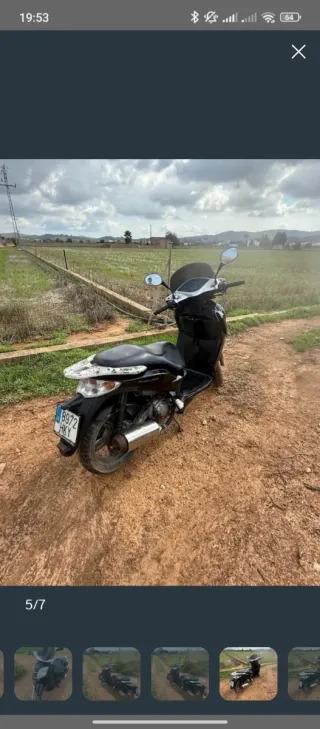 Moto Scooter entera malaguti