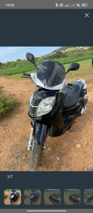 Moto Scooter entera malaguti