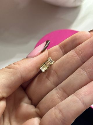 Colgante Tous Oso transparente y dorado GARANTIA