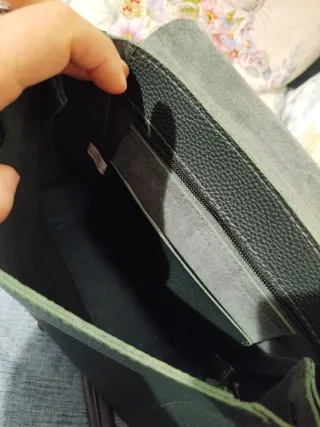 Zaino/borsa donna verde scuro