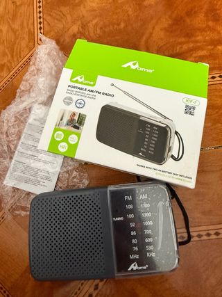 Radio Portátil AM/FM Home ICF-7