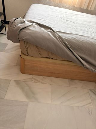 Cama Matrimonio Canape y Colchon