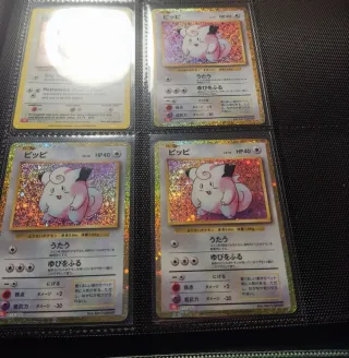 Carta Pokémon Clefairy holográfico