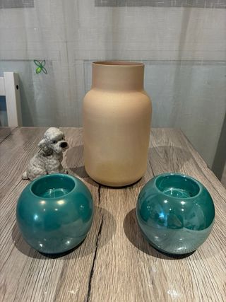 Lote Decoración Hogar Cerámica y Plástico