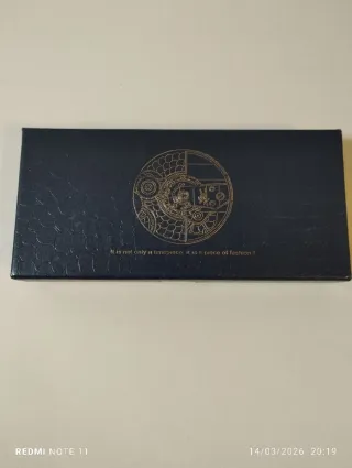 Reloj LIGE Hombre Nuevo color  Oro y Plata