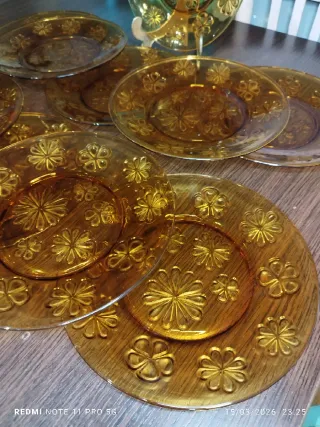 12 Platos Franceses Vintage VERECO FRANCE