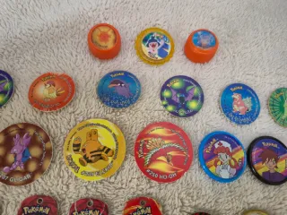 Lote Ediciones especiales Tazos Pokémon vintage