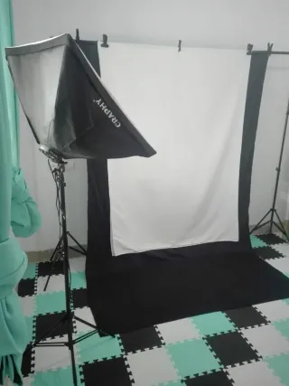 Equipo de iluminación fotográfica CRAPHY