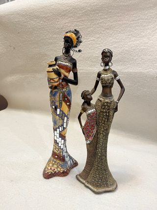Statue donne africane