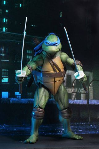 Figura Leonardo NECA TMNT 1/4 Tortugas Ninja