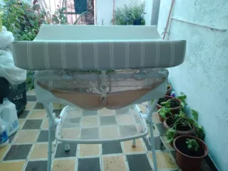 Cambiador de bebé con estampado de ositos