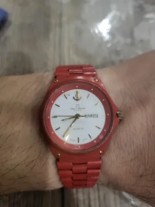 Orologio Paul Martin Geneve Rosso