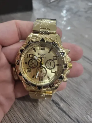 Orologio Zhowe da uomo color oro