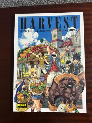 Libro de ilustraciones de Fairy Tail HARVEST