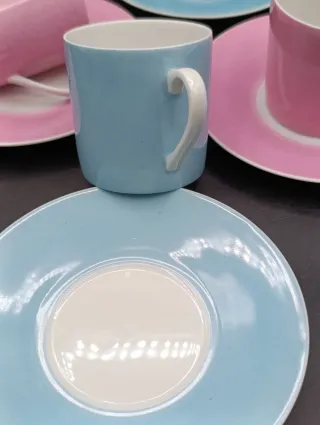 Set Tazas Café Espresso Limoges