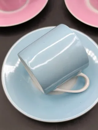 Set Tazas Café Espresso Limoges