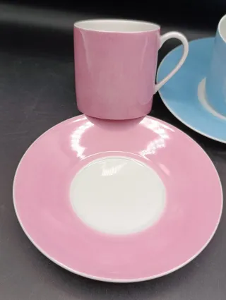 Set Tazas Café Espresso Limoges