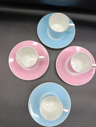 Set Tazas Café Espresso Limoges