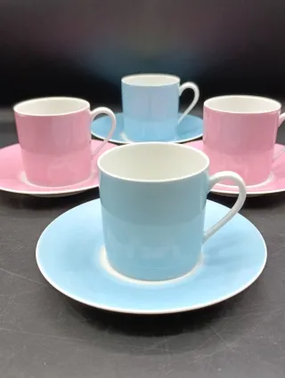 Set Tazas Café Espresso Limoges