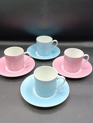 Set Tazas Café Espresso Limoges