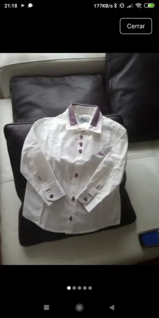 Camisa Nekenia niño T.3 años