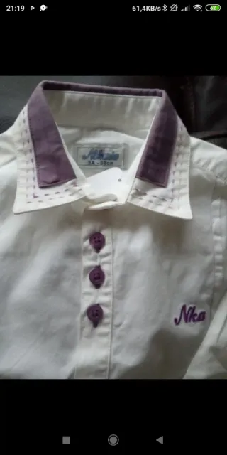 Camisa Nekenia niño T.3 años