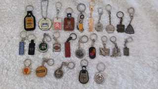 Lote de Llaveros de Coches y Marcas