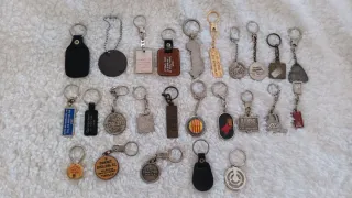 Lote de Llaveros de Coches y Marcas