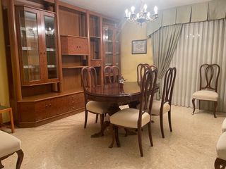 Mesa comedor extensible madera