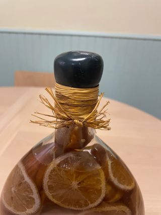 Botella decorativa cocina