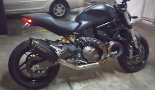 Tubo de escape Akrapovic Ducati Monster 821