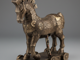 Caballo de Troya decorativo