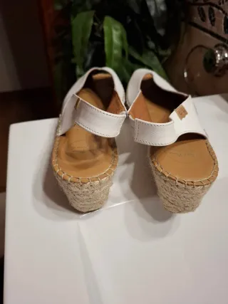 Zapatillas Esparto Blancas