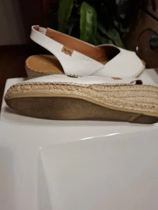 Zapatillas Esparto Blancas