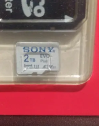 MicroSd Sony Evo Plus 2TB - U3,V30,A2 - Sigillata