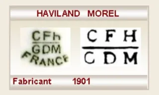 Caja joyero Limoges dorada y blanca