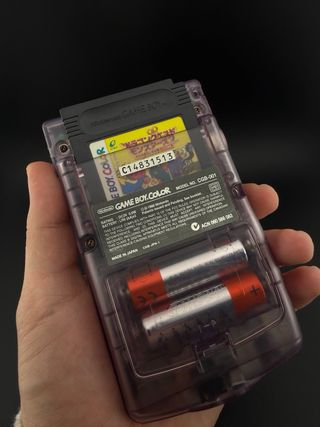 Game Boy Color Transparente Morado