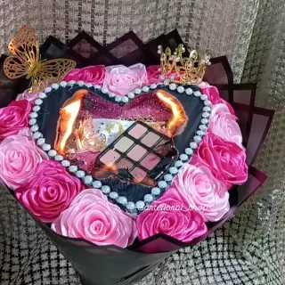 Ramo de flores decorado