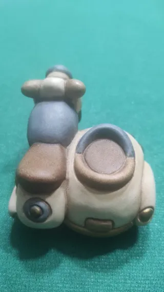 Statuetta moto con sidecar Thun