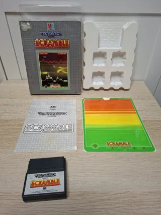 Juego Scramble para consola Vectrex