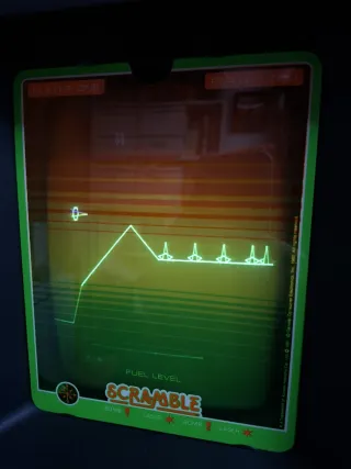 Juego Scramble para consola Vectrex