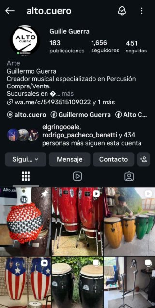 LP 981 Stand Tito Puente soporte de Timbales