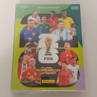 Álbum Adrenalyn XL World Cup 2026 con 525 cartas