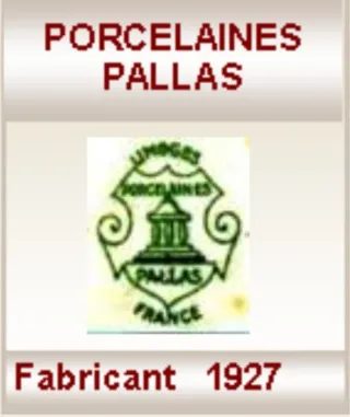 Caja porcelana Limoges pintada a mano