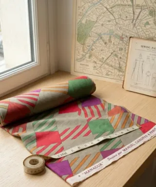 Lujosa Tela Manuel Canovas 1985 "Managua" - 2,40m