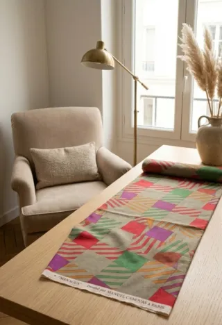 Lujosa Tela Manuel Canovas 1985 "Managua" - 2,40m