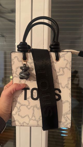 Bolso Tous blanco y negro