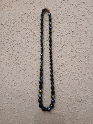 Collar Azabache Francés Negro Multicolor