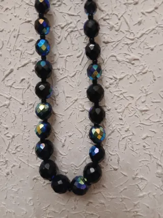 Collar Azabache Francés Negro Multicolor