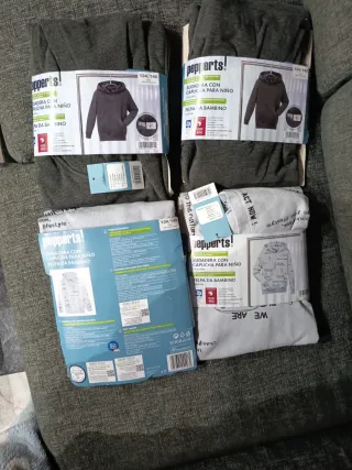 4 sudadera con capucha Pepperts! Talla 134/140